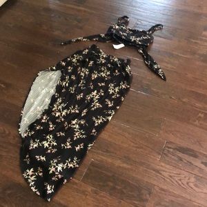 NWT AE skirt and top
